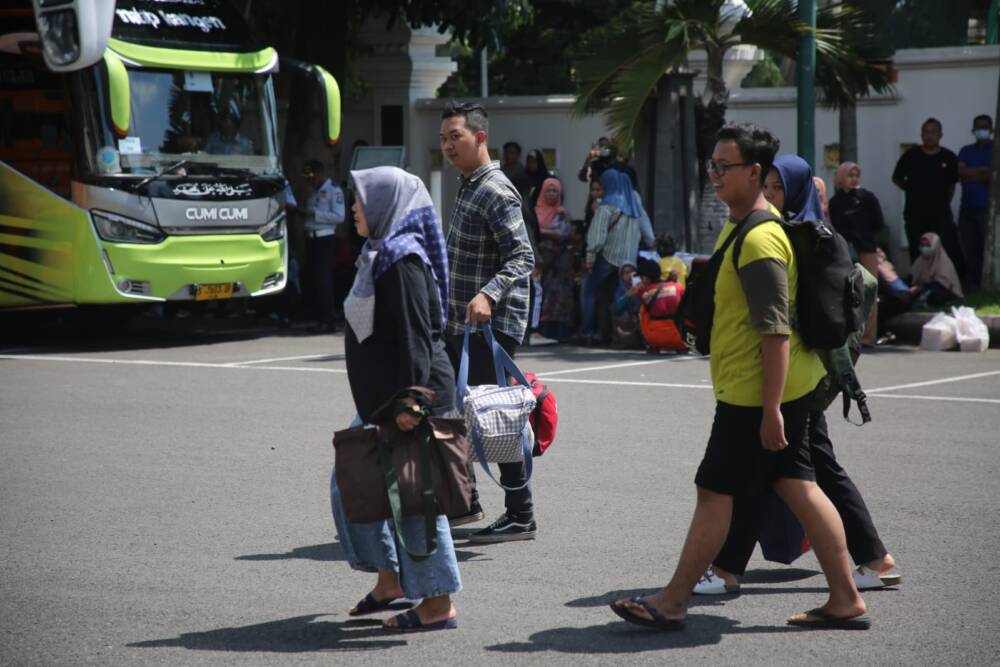 Program Balik Mudik Gratis Pemkab Tuban Disambut Baik Masyarakat