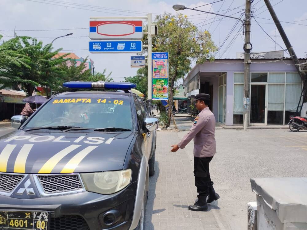H+1, Anggota Polsek Maduran Tingkatkan Patroli Obvit