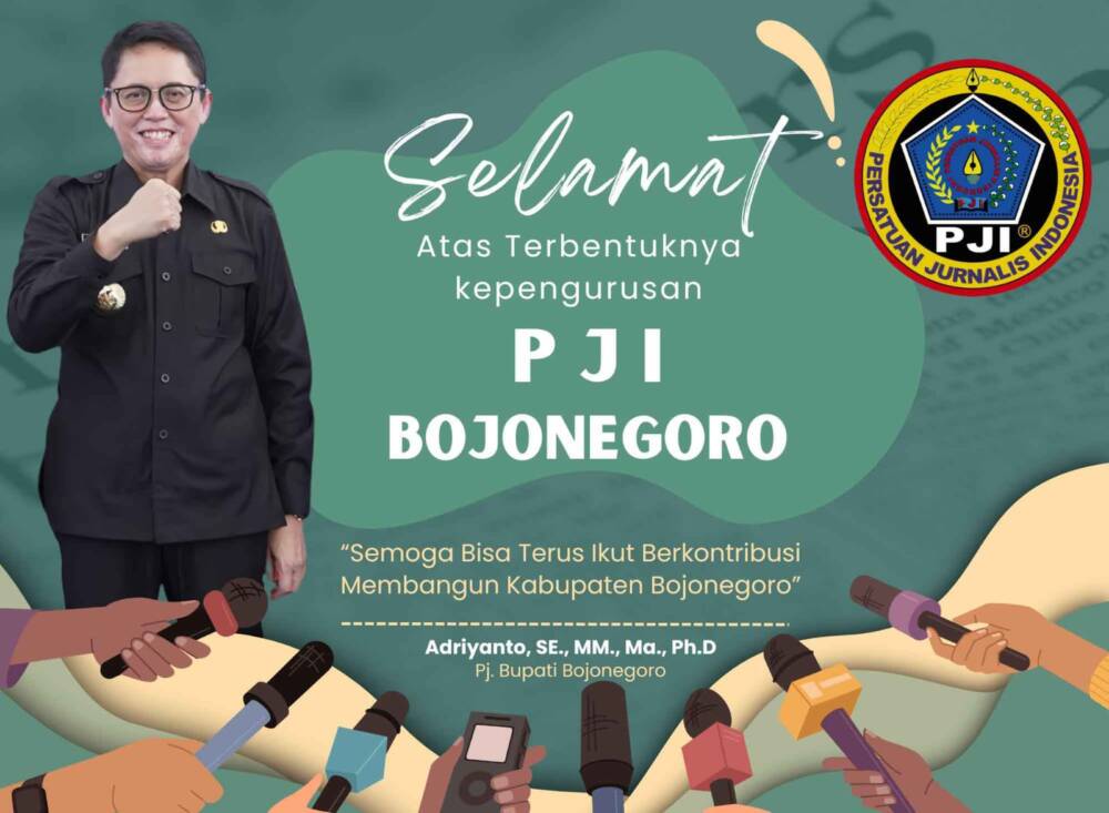PJI Bojonegoro Terbentuk, Pj Bupati Bojonegoro Beri Ucapan Selamat