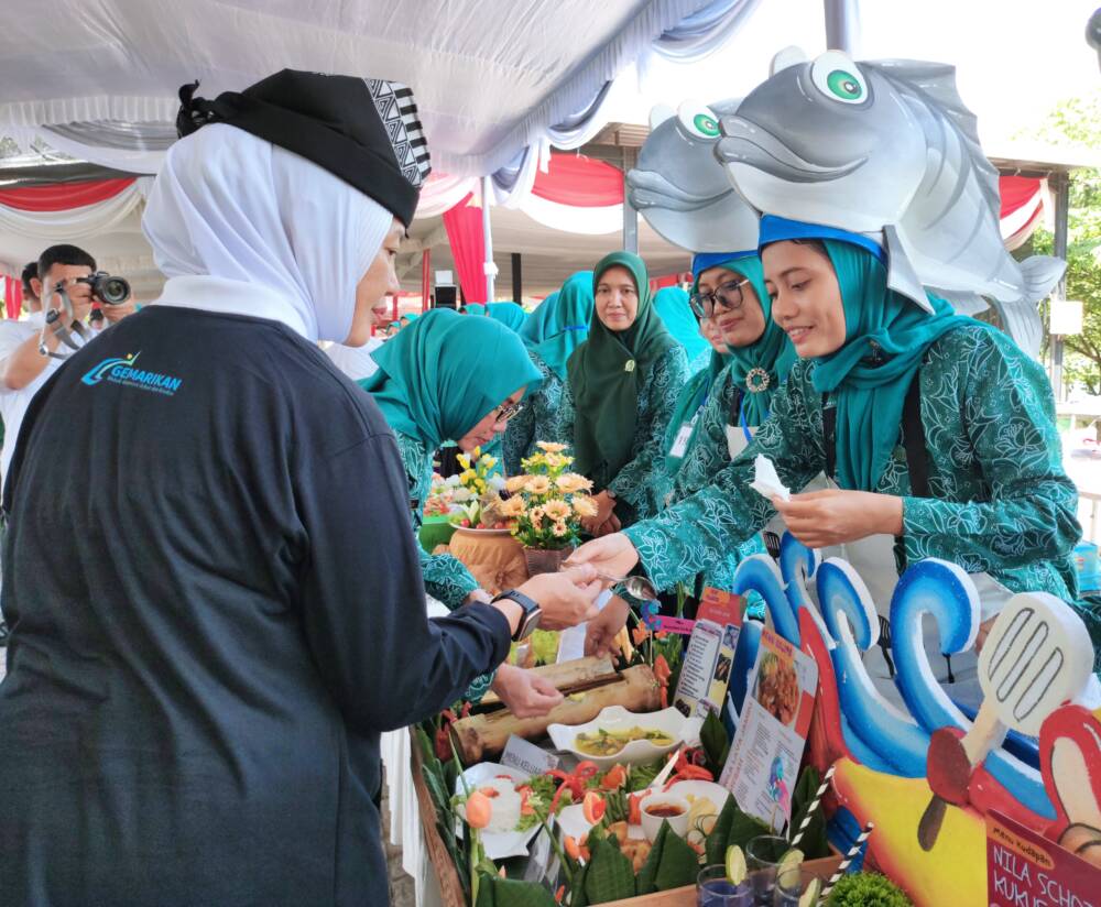 Forikan Bojonegoro Kampanye Gerakan Makan&nbsp;Ikan