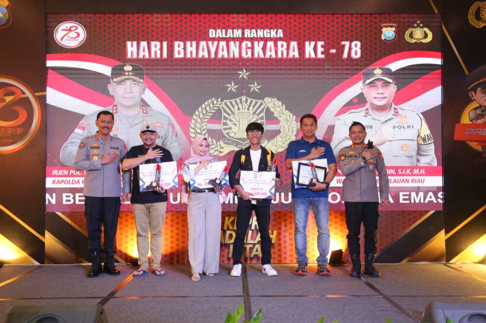 Pameran Fotografi Hari Bhayangkara 78 Polda Kepri&nbsp;Ditutup