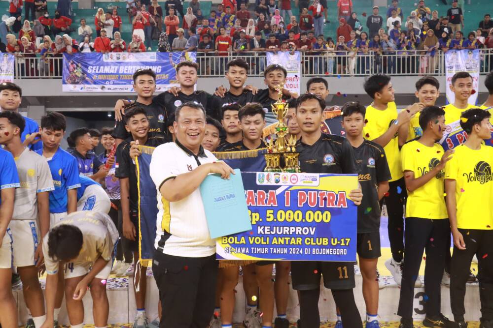 Putra BOMA Juara Kejurprov 2024 Bola Voli&nbsp;U-17