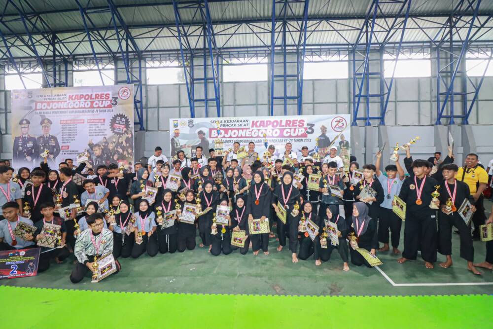 Kejuaraan Kapolres Bojonegoro Cup 3 Ditutup, Ini Juaranya