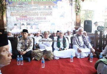 Mas Lindra Hadiri Tahlil Akbar Haul ke-515 Sunan Bonang
