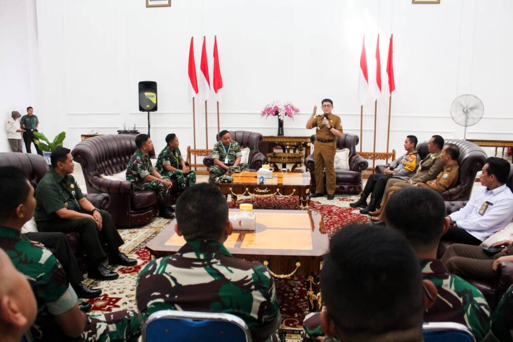 Dandim 0813 Bersama Forkopimda Bojonegoro Sambut KKL Studi Wilhan Pasis Dikreg LXIV&nbsp;Seskoad