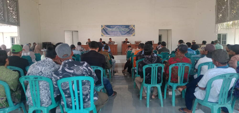 Pemdes Simorejo Gelar Musrenbangdes, RKPDes 2025 Fokus di Pertanian