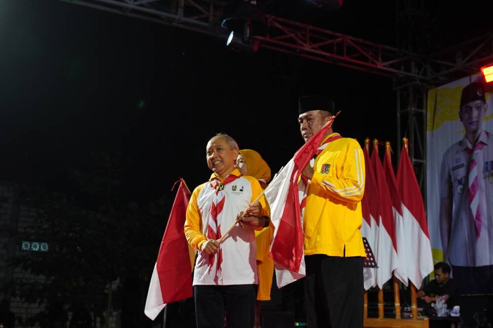 Kemah Kebangsaan Bakesbangpol, Sekda Tuban Ajak Pemilih Pemula Pahami Mekanisme Pilkada
