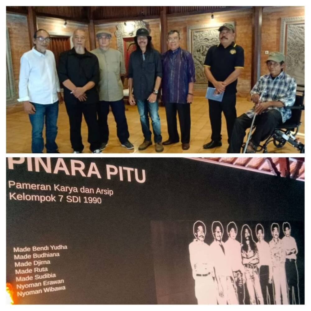 Hadirkan Karya Terbaru, Kelompok 7 Bernostalgia Lewat Pameran Pinara Pitu