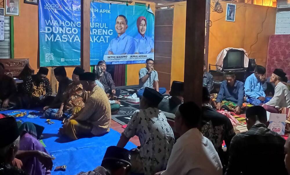 Relawan Wahono-Nurul dan Masyarakat Kedungprimpen Gelar Dungo&nbsp;Bareng