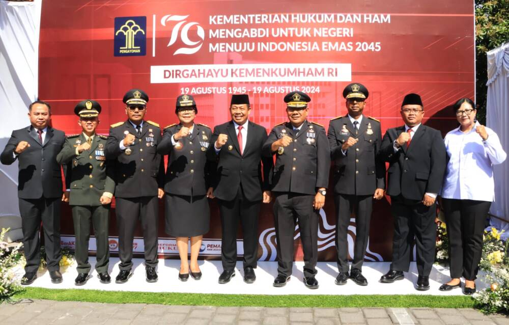 Momentum Hari Pengayoman ke-79, Kemenkumham Bali Siap Wujudkan Indonesia Emas 2045