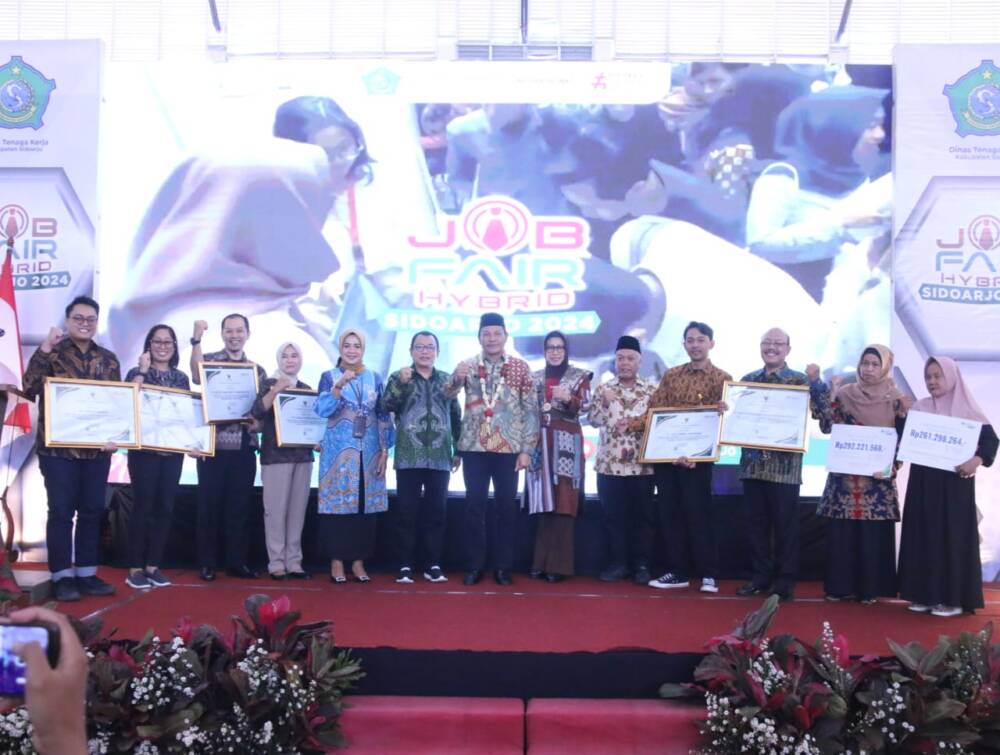 Plt Bupati Subandi Kunjungi Job Fair Sidoarjo 2024