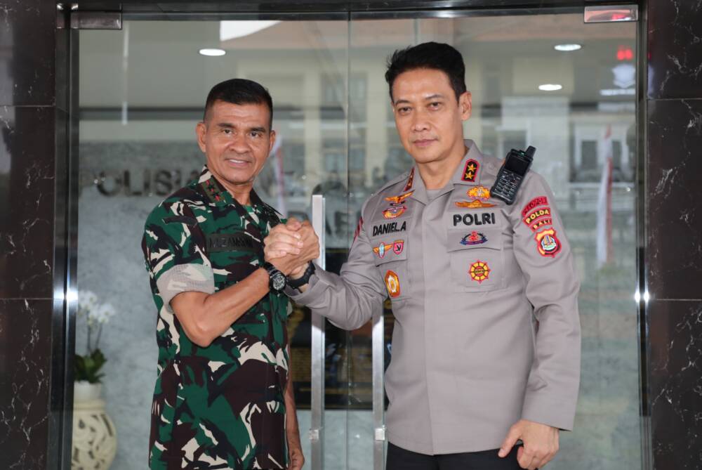 Pangdam IX/Udayana Berkunjung ke Polda Bali