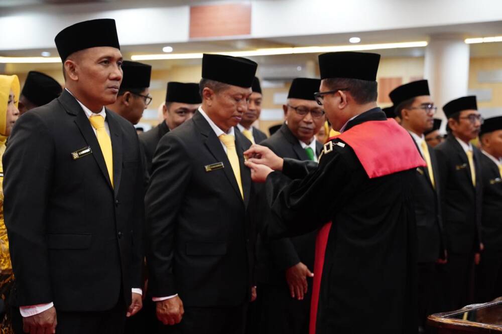 Anggota DPRD Tuban Masa Bakti 2024-2029 Disumpah, Ini Pesan Mas&nbsp;Lindra