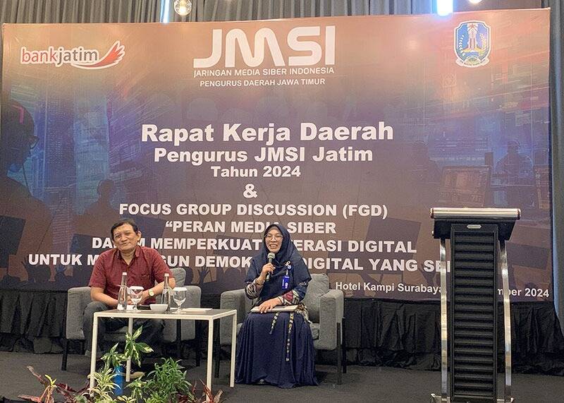 JMSI Jatim Gelar Raker dan FGD, Perkuat Literasi&nbsp;Digital