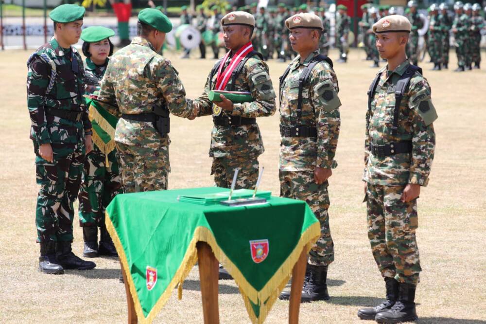 Pangdam VI Tutup Latsarmil Komcad 2024