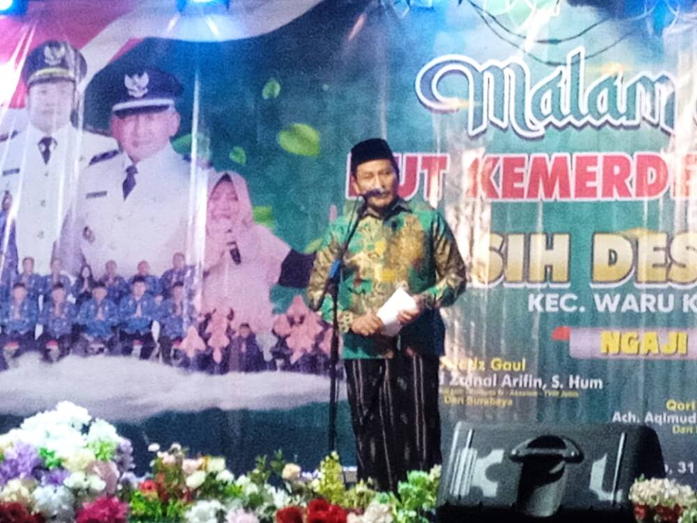 Plt Bupati Sidoarjo Hadiri Malam Syukuran HUT ke-79 Kemerdekaan RI dan Bersih Desa&nbsp;Tropodo