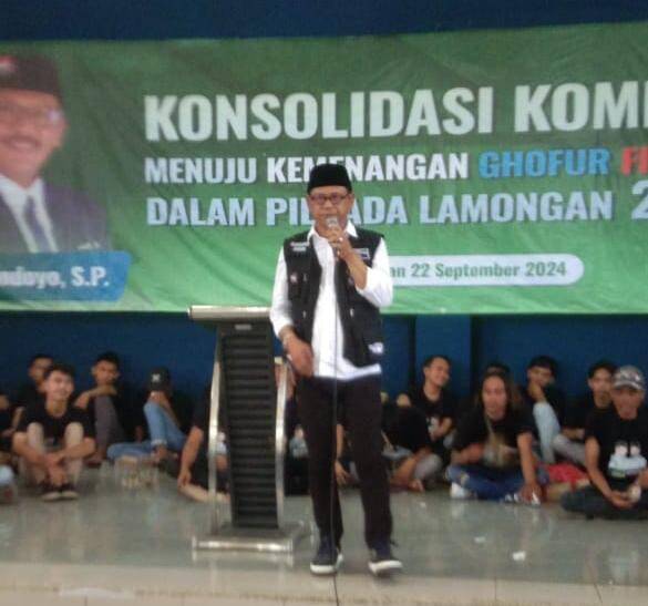 Konsolidasi Relawan KOMPAK Menuju Kemenangan BAGUS di Pilkada Lamongan&nbsp;2024